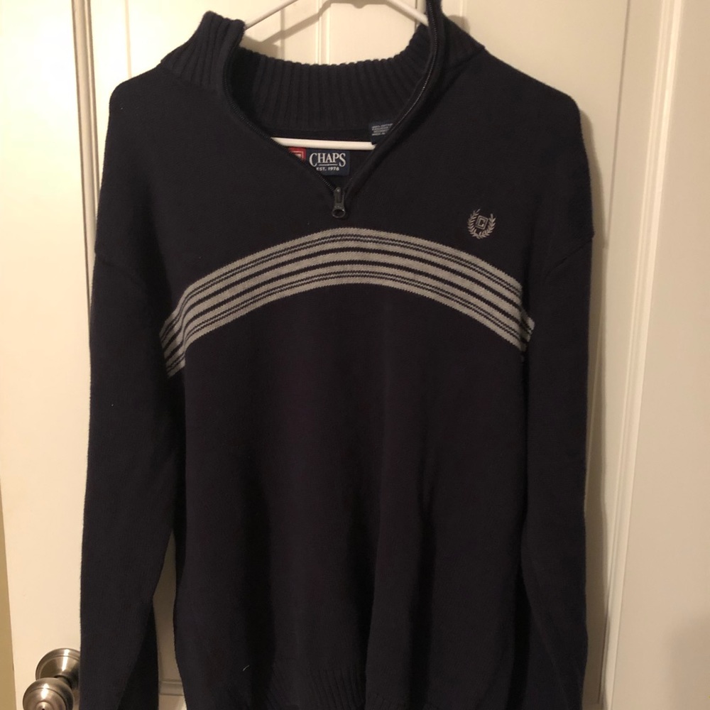 Chaps half zip sweater - Picture 1 of 3